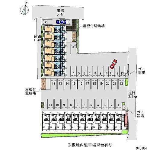 ★手数料０円★浜松市西区村櫛町　月極駐車場（LP）